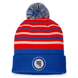 Șepci de iarnă Fanatics True Classic True Classic Beanie with Pom New York Rangers