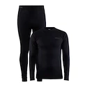 Set lenjerie termică pentru bărbați Craft Core Warm Baselayer Black