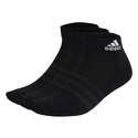 Șosete adidas  Cushioned Sportswear Ankle Socks 3 Pairs Black