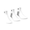 Șosete adidas  Cushioned Sportswear Ankle Socks 3 Pairs White