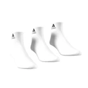 Șosete adidas  Cushioned Sportswear Ankle Socks 3 Pairs White