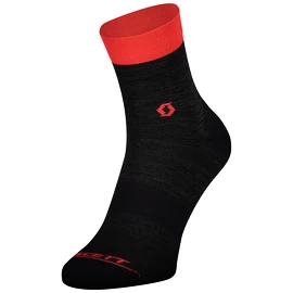 Șosete de ciclism Scott Trail Quarter Dark Grey/Fiery Red