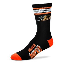 Șosete For Bare Feet 4 Stripes Crew NHL Anaheim Ducks