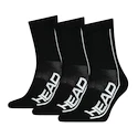 Șosete Head  Tennis Performance Black (3 Pack)  EUR 35-38