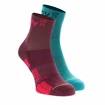 Șosete Inov-8 Trailfly Trailfly Mid Teal/Purple