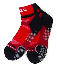 Șosete Karakal Socks Quad Density X4 Ankle Red/Black-41-47