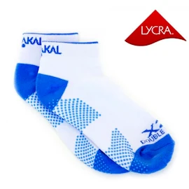 Șosete Karakal Socks X2+ Female Trainer White/Blue-36-41