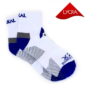 Șosete Karakal Socks X2+ Men Ankle White/Navy-41-47