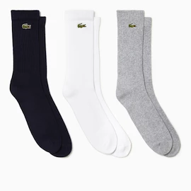 Șosete Lacoste Core Performance Socks Silver/White/Black