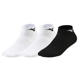 Șosete Mizuno Training Mid 3Pairs Black/White