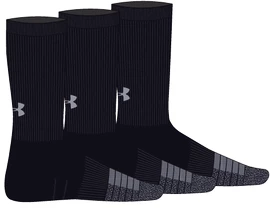 Șosete pentru bărbați Under Armour HeatGear Crew-BLK