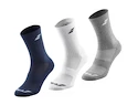 Șosete pentru copii Babolat  3 Pairs Pack Junior White/Estate Blue/Grey  31/34