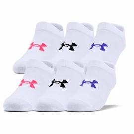 Șosete pentru copii Under Armour Essential NS white