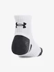 Șosete pentru copii Under Armour  Performance Cotton 3p Qtr-WHT