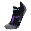 Șosete pentru femei UYN  RUN 2IN SOCKS Black/Violet  35/36