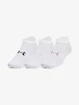 Șosete Under Armour  Essential No Show 3pk-WHT