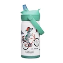 Sticlă pentru copii Camelbak  Thrive Flip Straw Kids VSS 0,35l Biking Dogs