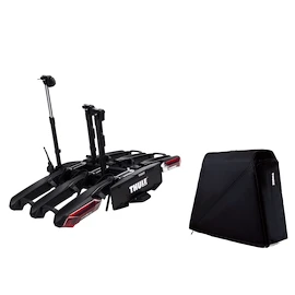 Suport de biciclete pentru cârligul de remorcare Thule Epos 3 + Husă pentru suport de biciclete Thule Epos 3B Storage Bag