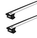 Suport pentru plafon Thule cu EVO WingBar Audi Q4 e-tron 5-dr SUV cu șarpante integrate pentru plafon 21-24