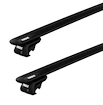 Suport pentru plafon Thule cu EVO WingBar Black Alfa Romeo 156 Crosswagon 5-dr Estate cu șarpante de acoperiș (hagus) 00-07