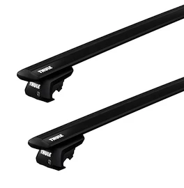 Suport pentru plafon Thule cu EVO WingBar Black Alfa Romeo 156 Sportwagon 5-dr Estate cu șarpante de acoperiș (hagus) 00-05