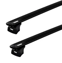 Suport pentru plafon Thule cu EVO WingBar Black Audi A3 Sportback (8V) 5-dr Hatchback cu șarpante integrate pentru plafon 13-20