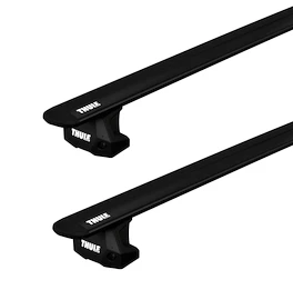 Suport pentru plafon Thule cu EVO WingBar Black BMW 1-series 5-dr Hatchback cu puncte fixe 12-19