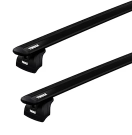 Suport pentru plafon Thule cu EVO WingBar Black BMW 3-Series Compact 3-dr Coupé cu puncte fixe 01-04