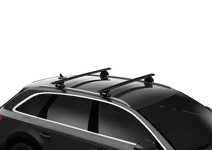 Suport pentru plafon Thule cu EVO WingBar Black BMW 3-Series Touring 5-dr Estate cu șarpante integrate pentru plafon 10-11