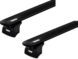 Suport pentru plafon Thule cu EVO WingBar Black Citroën Nemo 5-dr Van cu puncte fixe 08-24