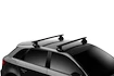 Suport pentru plafon Thule cu EVO WingBar Black Dacia Logan 4-dr Sedan cu acoperișul gol 21+