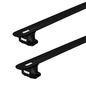 Suport pentru plafon Thule cu EVO WingBar Black GMC Hummer EV 4-dr Pickup cu puncte fixe 22-24