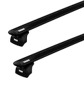 Suport pentru plafon Thule cu EVO WingBar Black Hyundai Satellite 5-dr Bus cu puncte fixe 00-07