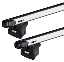 Suport pentru plafon Thule cu SlideBar Kia Carens (Mk II) 5-dr MPV cu șarpante integrate pentru plafon 07-12