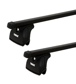 Suport pentru plafon Thule cu SquareBar Chery Tiggo 5 5-dr SUV cu șarpante integrate pentru plafon 15-24