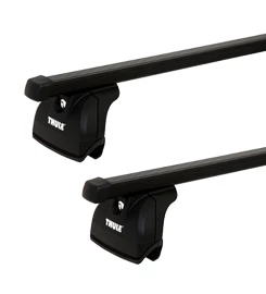 Suport pentru plafon Thule cu SquareBar Fiat 500X 5-dr SUV cu șarpante integrate pentru plafon 15-23