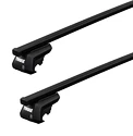 Suport pentru plafon Thule cu SquareBar Jeep Cherokee (KJ) 5-dr SUV cu șarpante de acoperiș (hagus) 02-07