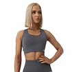 Sutien pentru femei GymBeam  FLO Sports Bra Grey