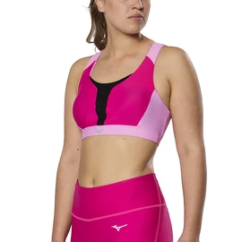 Sutien pentru femei Mizuno High Support Bra Pink Peacock