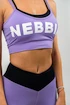 Sutien pentru femei Nebbia FLEX Double Layer Light-Support Sports Bra purple