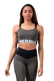 Sutien pentru femei Nebbia Lift Hero Sports mini top 515 khaki