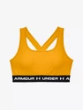 Sutien pentru femei Under Armour  Crossback Mid Bra-GLD