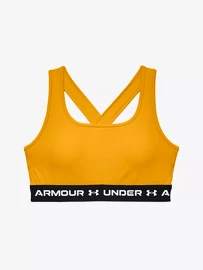 Sutien pentru femei Under Armour Crossback Mid Bra-GLD