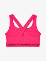 Sutien pentru femei Under Armour  Crossback Mid Bra-PNK