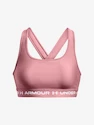 Sutien pentru femei Under Armour  Crossback Mid Bra-PNK