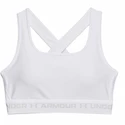 Sutien pentru femei Under Armour  Crossback Mid Bra-WHT