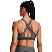 Sutien pentru femei Under Armour  Crossback Mid Heather Bra grey