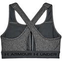 Sutien pentru femei Under Armour  Crossback Mid Heather Bra grey