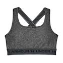 Sutien pentru femei Under Armour  Crossback Mid Heather Bra grey