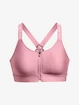 Sutien pentru femei Under Armour  Infinity High Bra Zip-PNK